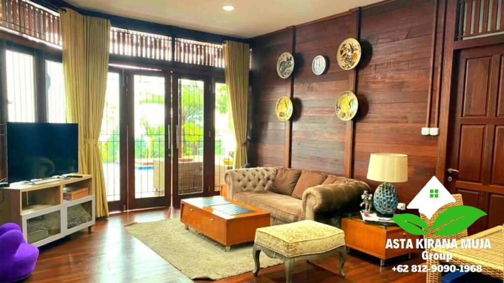 Ruang Keluarga Villa Asta